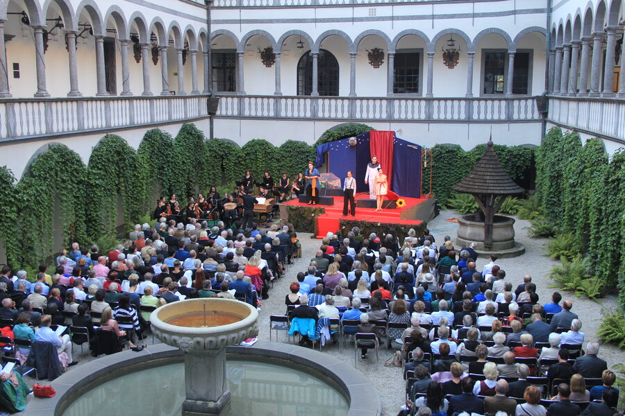 Arkadenhof Schloss Greinburg (c) Donaufestwochen