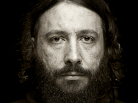 Portrait Mann schwarz weiß 