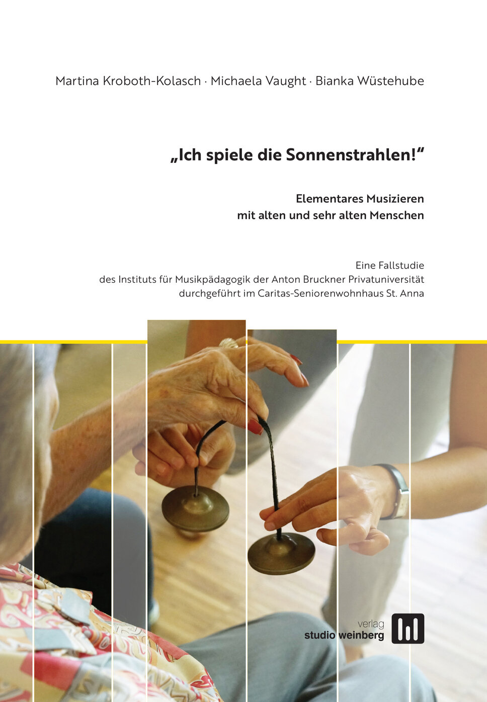 Buchtitelseite mit Senioren beim Musizieren