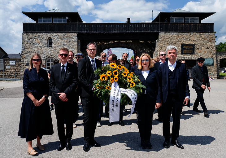 Unis Gedenken Mauthausen (c) Violetta Wakolbinger
