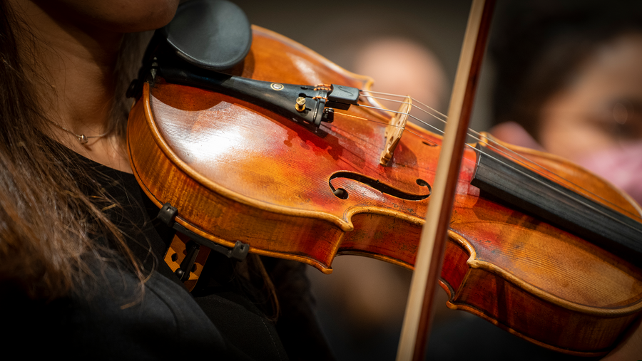Nahaufnahme Violine