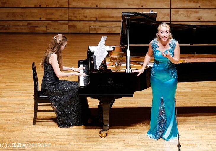 Liedduo Anna Ryabenkaya und Aleksandra Dragosavc (c) OMF2019