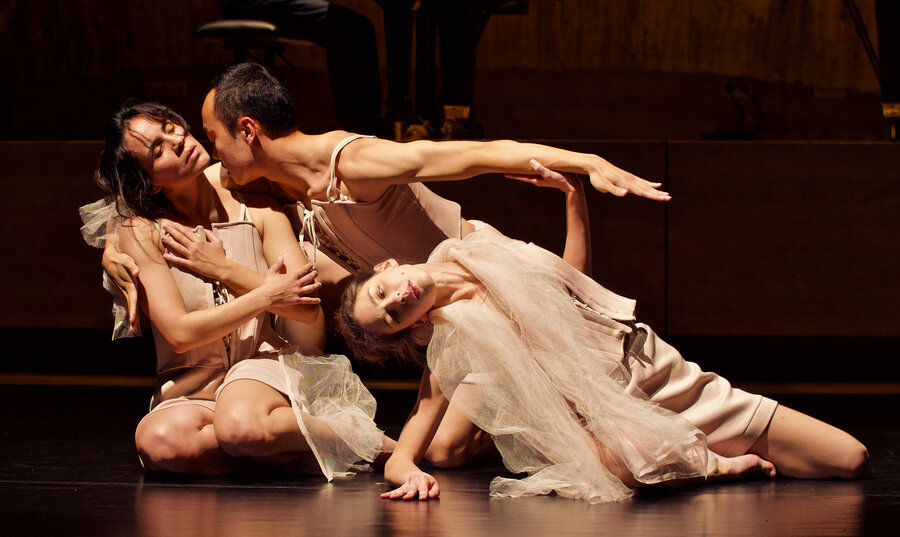 Tanzperformance Luftlinien